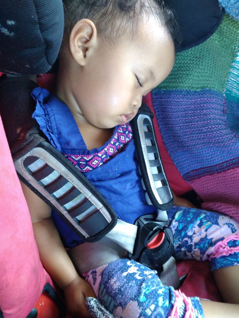 road trip toddler sleep